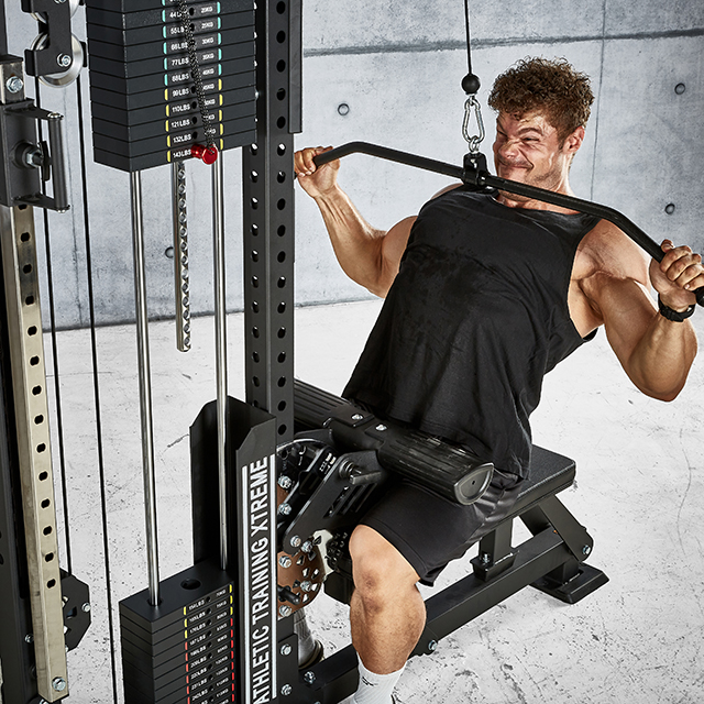 lat pulldown machine