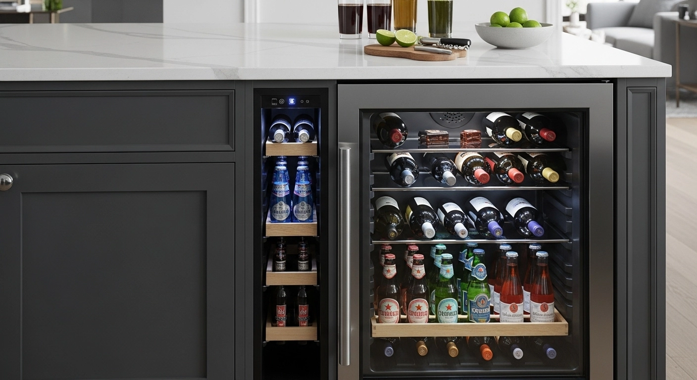 Under Counter Bottle Fridge