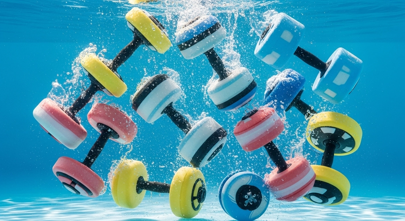 aquatic dumbbells