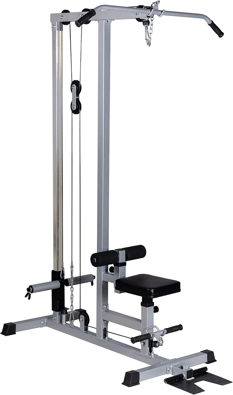 BuyHive LAT Pull Down Machine Low Row Cable Fitness Exercise Body Workout Strength Training Bar Machine