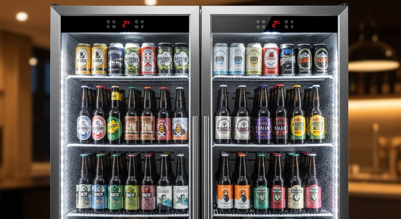double beer fridge