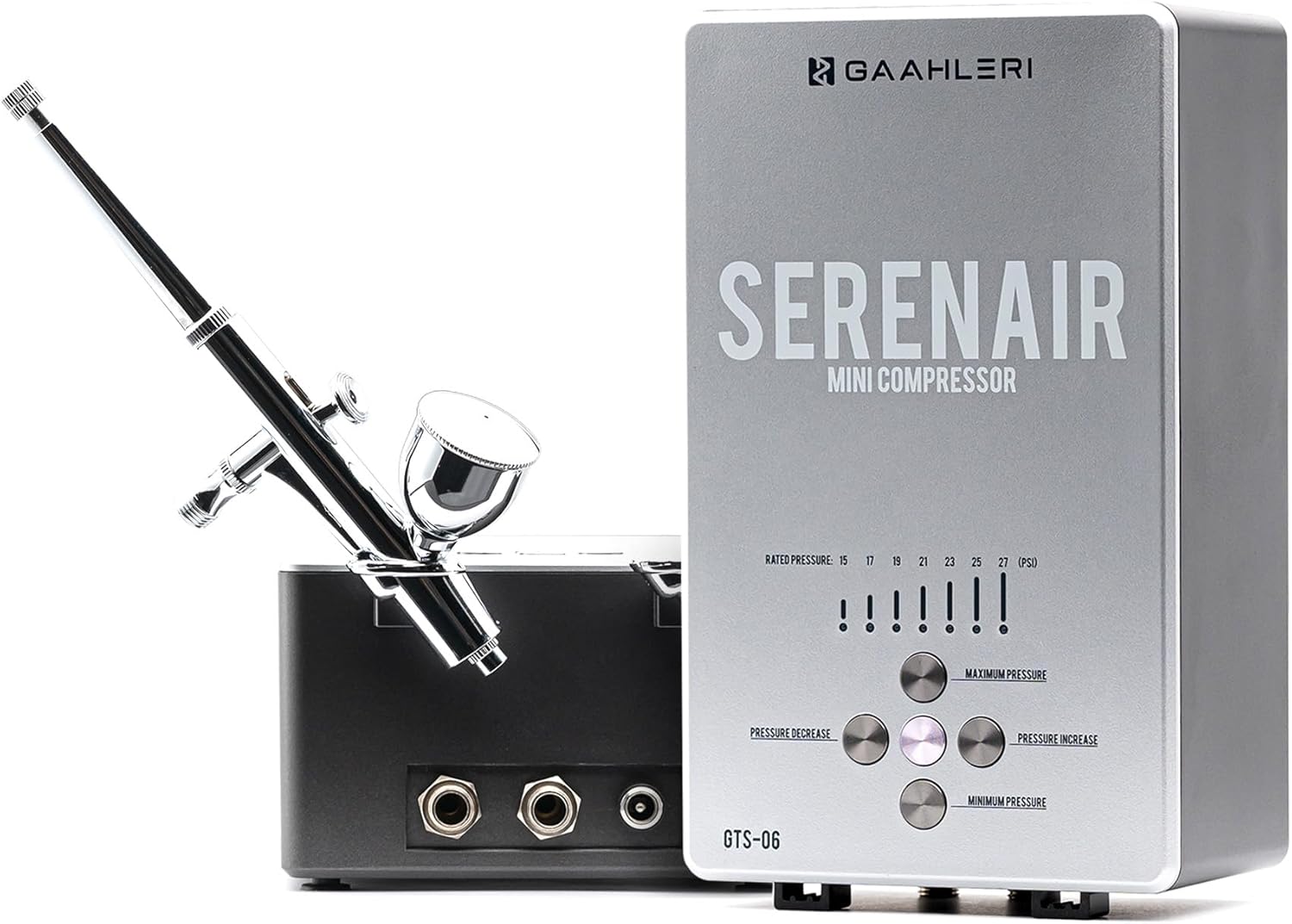 Gaahleri Airbrush Kit, Ambition Series GTS-06, Airbrush & Air Compressor with Air Control