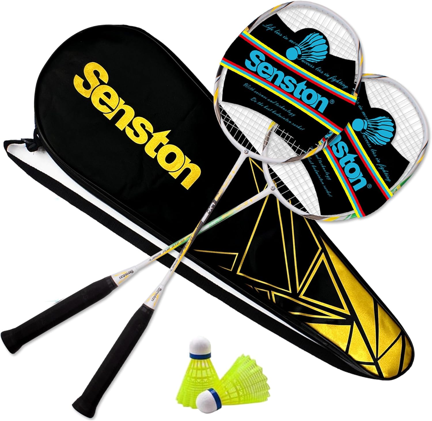 9. Senston 2-Player Badminton Set