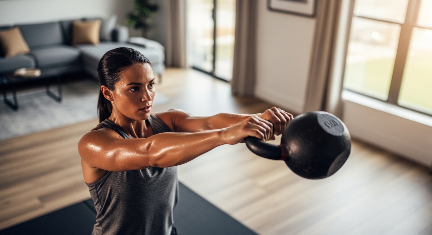Bodyweight and Kettlebell Workout