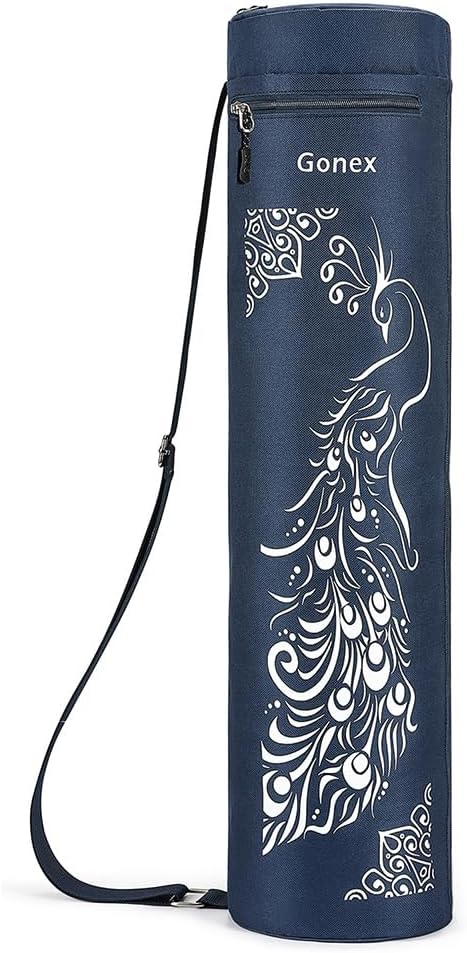 6. Gonex Full-Zip Exercise Yoga Mat Bag - Water-Resistant with Adjustable Strap