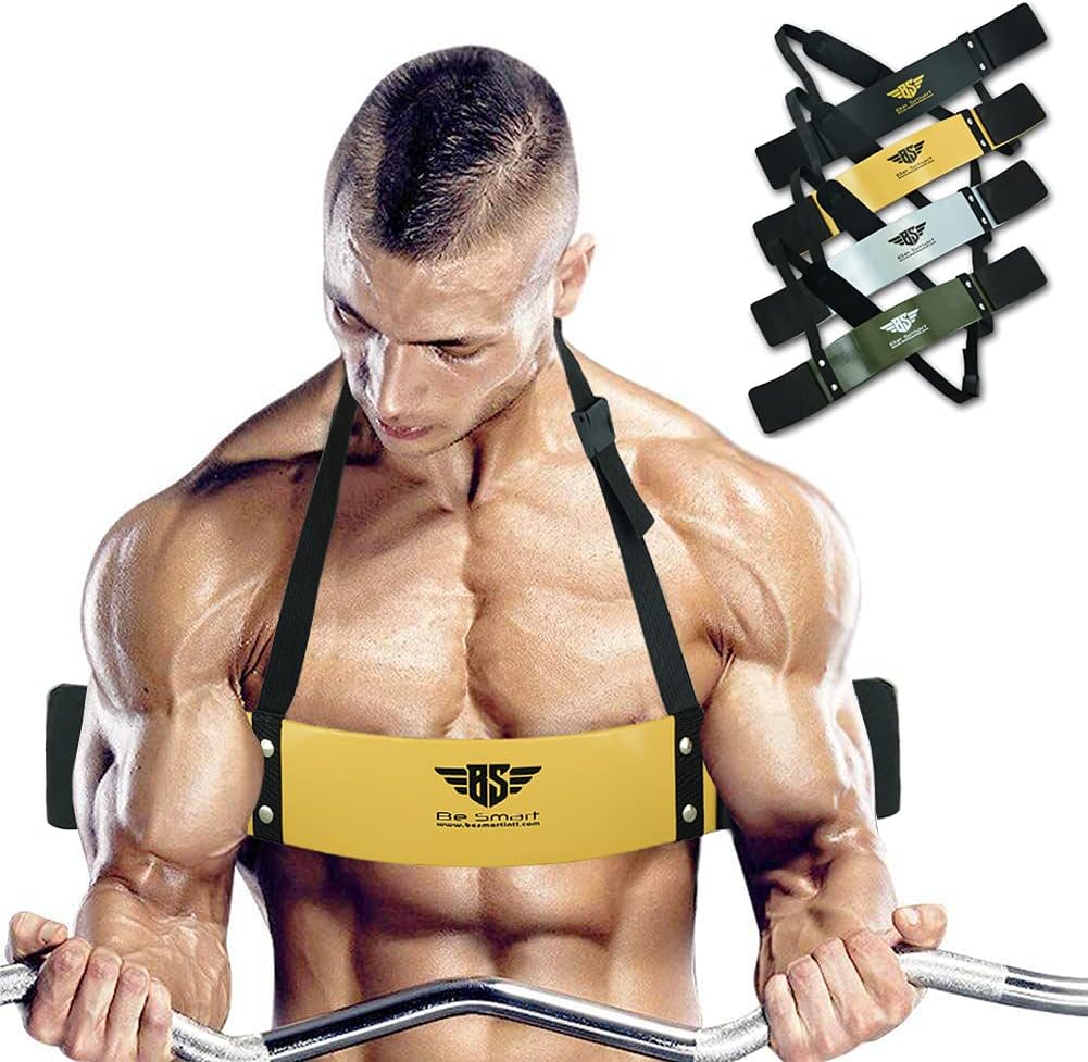 Heavy-Duty Arm Blaster Body Building Bomber Bicep Curl Triceps Muscle Fitness UK