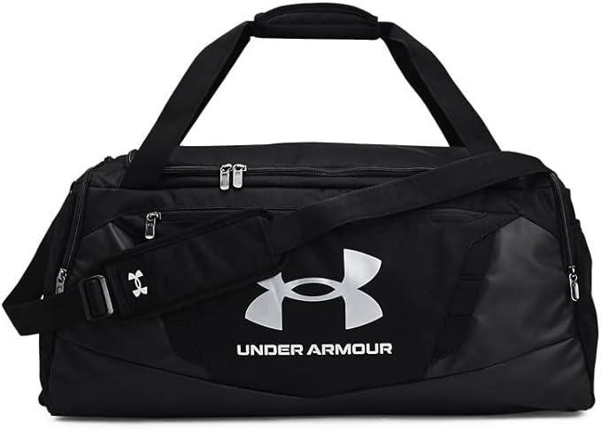 1. Under Armour Unisex UA Undeniable 5.0 Duffle, Water Repellent Gym Duffle Bag with Multiple Organisation Pockets, Holdall for The Gym, Travel, Outdoor Sports, and More