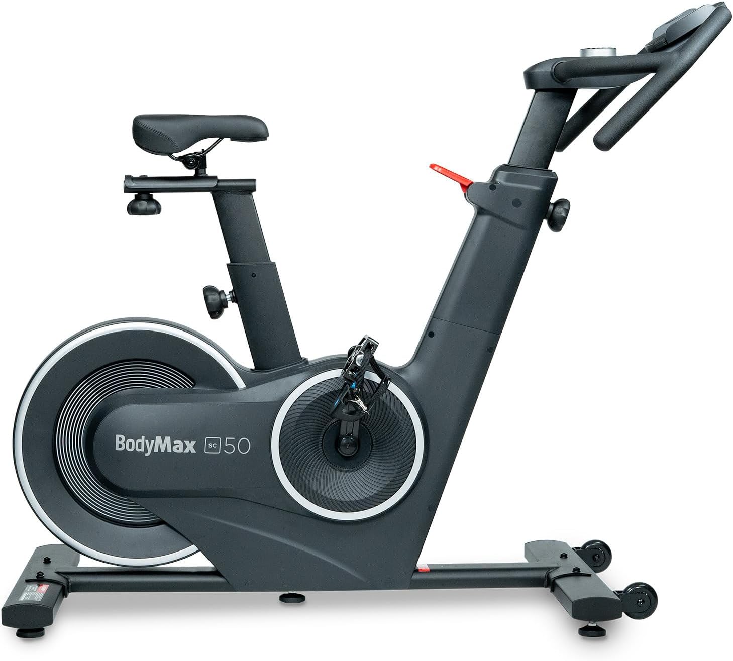 BodyMax SC50 Indoor Exercise Bike, 12kg Flywheel, 32 Magnetic Resistance Levels, LED Display